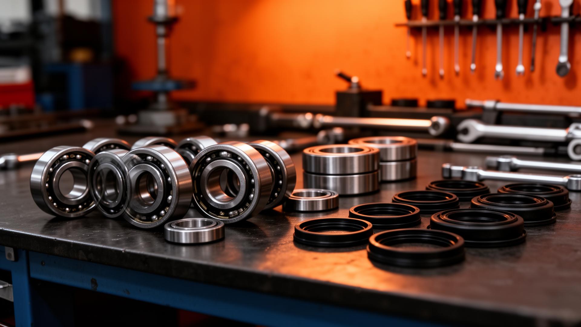 Wheel bearings and oil seal replacement