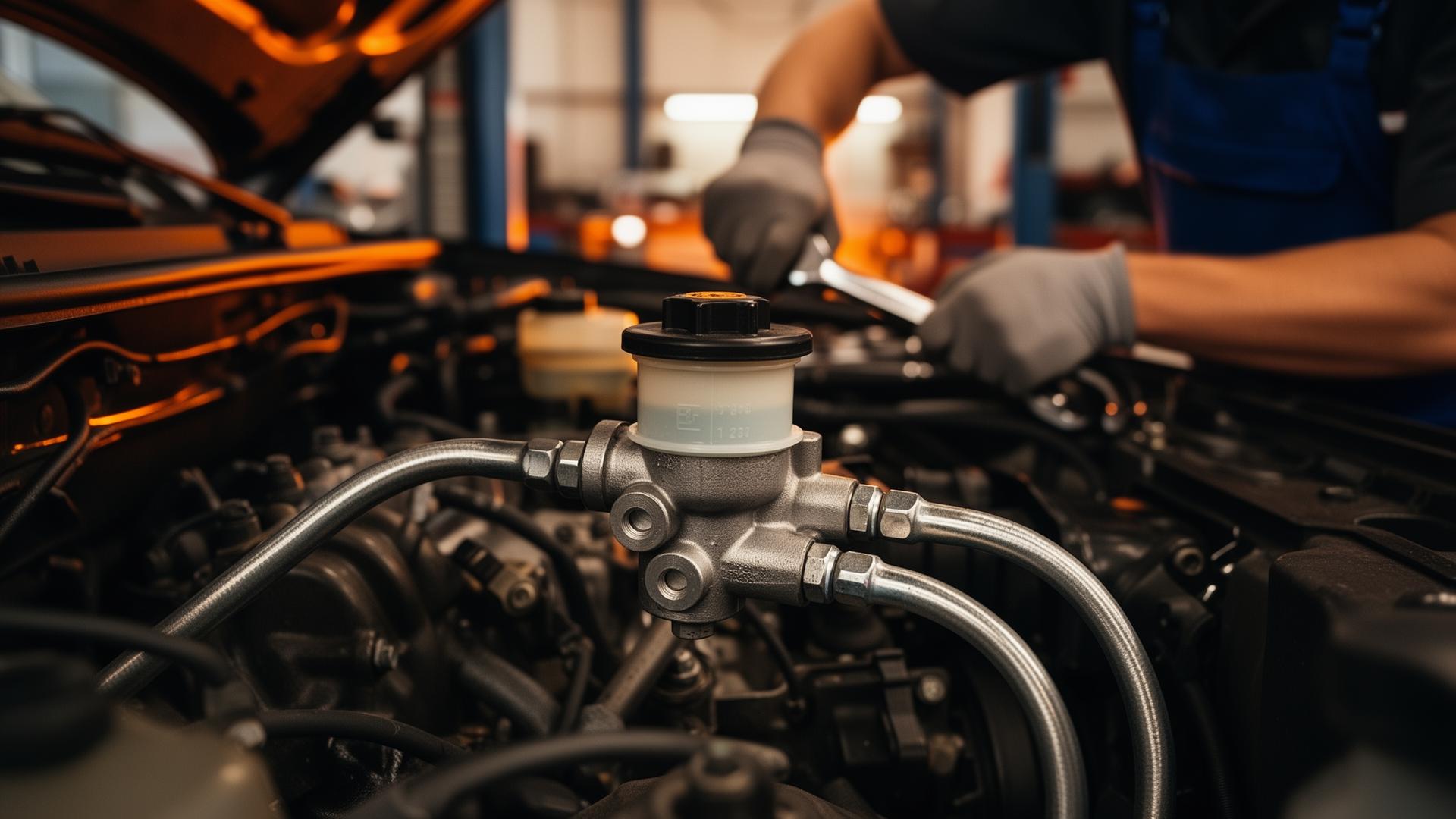 Brake and clutch hydraulics servicing
